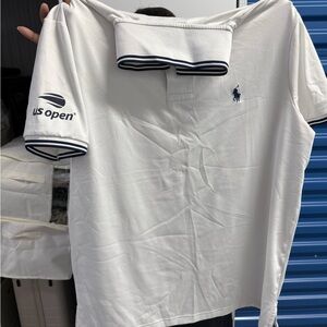 Polo by Ralph Lauren White Shirt with Navy Details